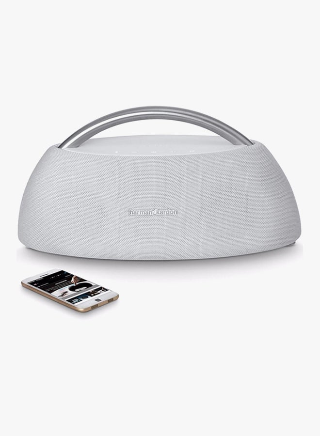 harman kardon Go Plus Play Wireless Speaker White/Silver - Image 2