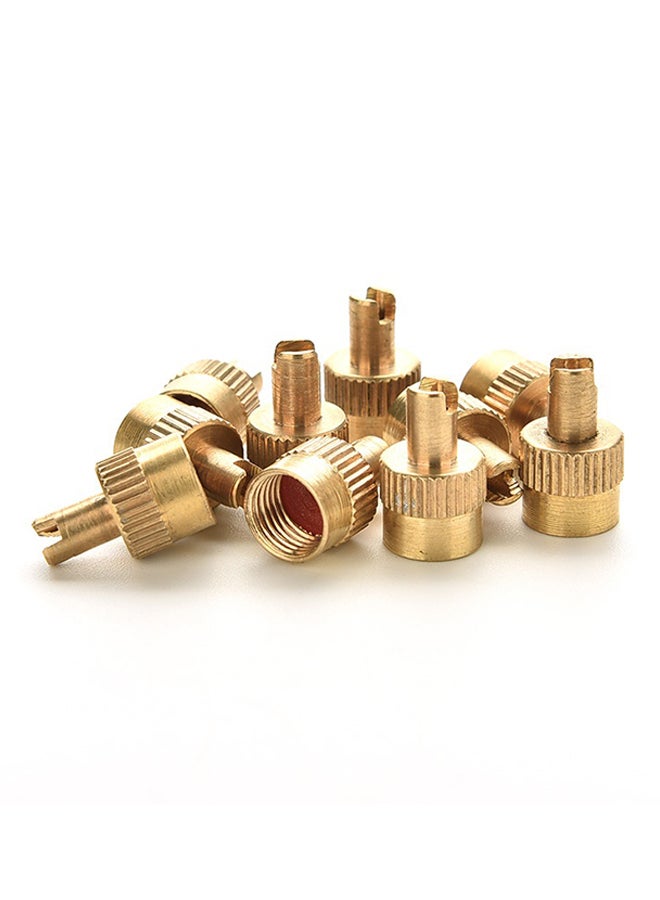 Generic 10-Piece Slotted Cap Car Valve Tire Installer Set  - Image 2