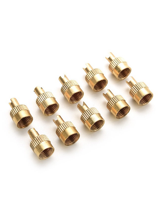 Generic 10-Piece Slotted Cap Car Valve Tire Installer Set  - Image 3