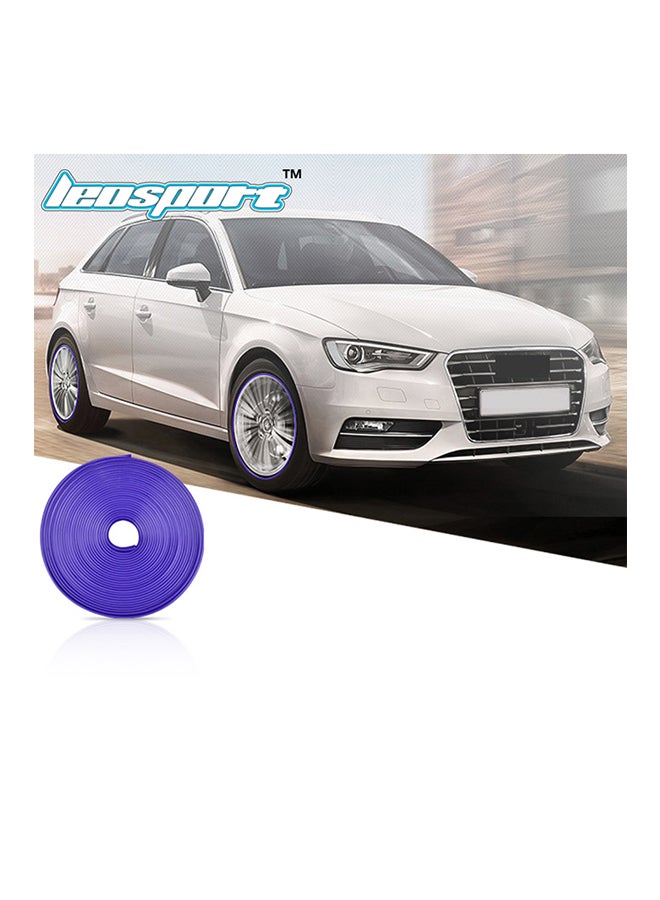 Generic Auto Car Tyre Rim Care Protector Wheel Sticker Strip  - Image 2