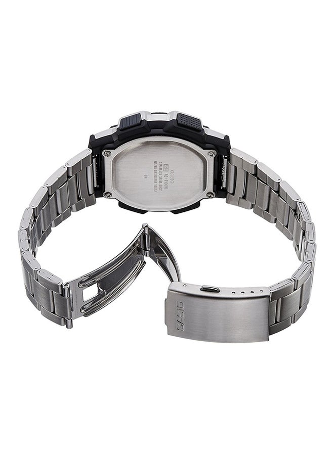 كاسيو ساعة يد رقمية كوارتز AE-1100WD-1AVDF - مقاس 44 مم - لون فضي للرجال - Image 2