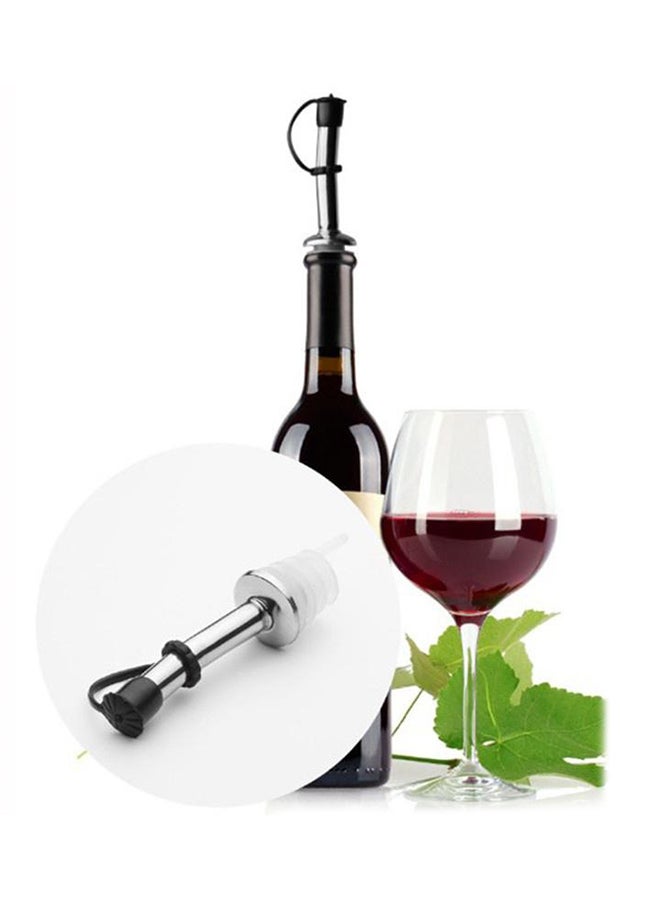 CABINA HOME Wine Aerator Bottle Pourer Dispenser Stopper Silver/Black/White - Image 3