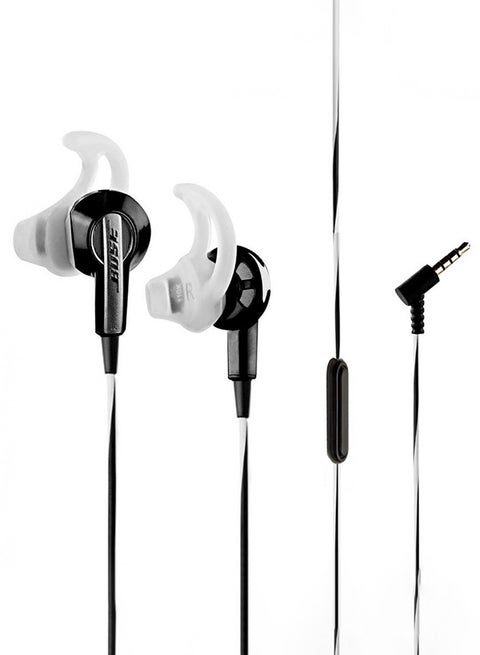 Stereo In-Ear Headphone With Mic Black/White