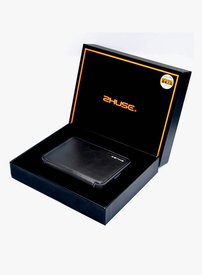 زد هيوز باور بانك 2 في 1 بتصميم محفظة مع كابل بمنفذ Micro USB أسود - Image 3