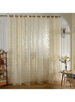ماركة غير محددة ستارة نوافذ بيج 100x250Ø³Ù†ØªÙŠÙ…ØªØ±  - Image 1
