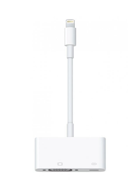 Lightning To VGA Adapter White