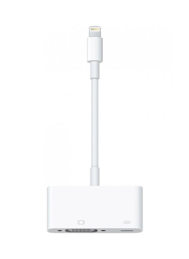Generic - Lightning To VGA Adapter White - Image 1