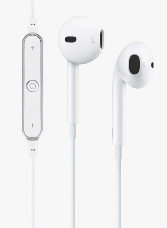 Generic Wireless Bluetooth In-Ear Headset For Apple iPad White  - Image 2