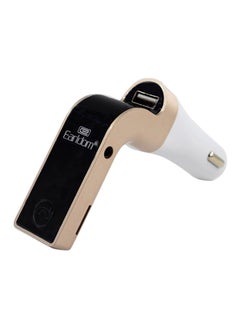 Earldom Bluetooth Smart Sonic Speed USB MP3 Car Charger Gold/Black/White 