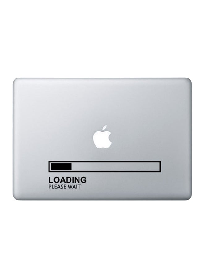 Loading Please Wait Sticker Skin Cover For Macbook Laptop Clear 