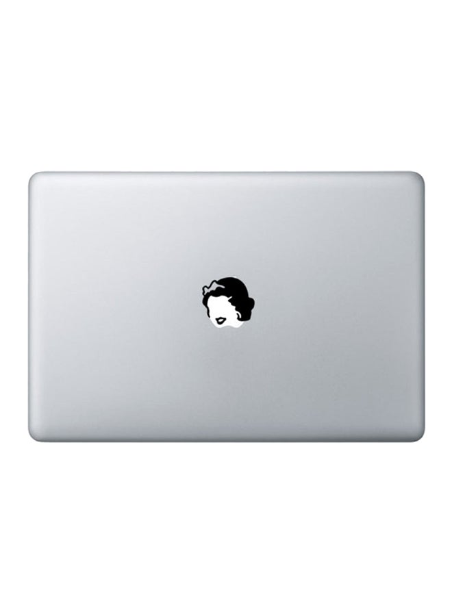 Princess Disney Snow Sticker Skin Cover For MacBook Laptop Clear/Black