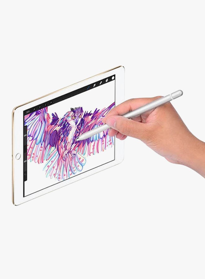 MARGOUN Active Touch Smart Pen Stylus With Micro USB Adapter Silver - Image 3