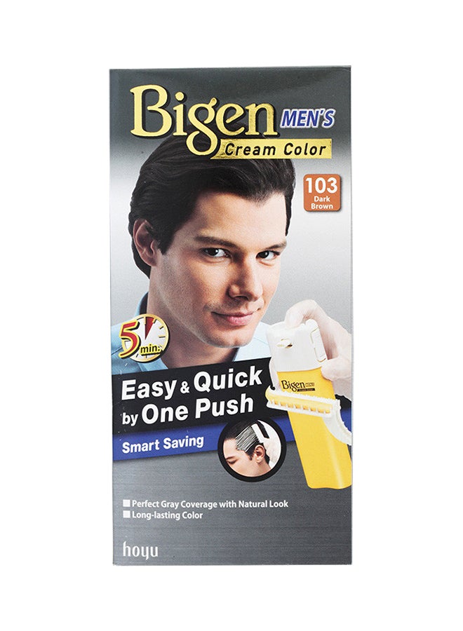 Bigen Cream Colour Dark Brown 103 Dark Brown 103