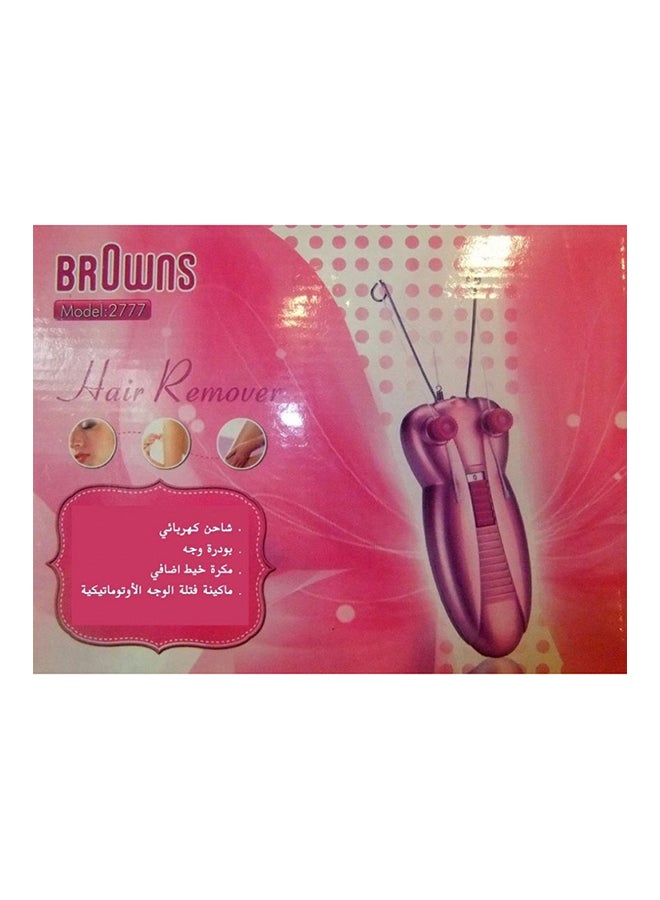 BrOwns - Electric Hair Removing Threading Device Purple - Image 1