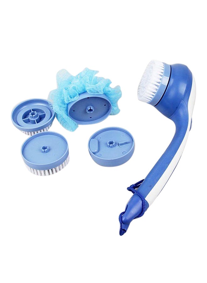 The Spinning Spa Brush Blue/White