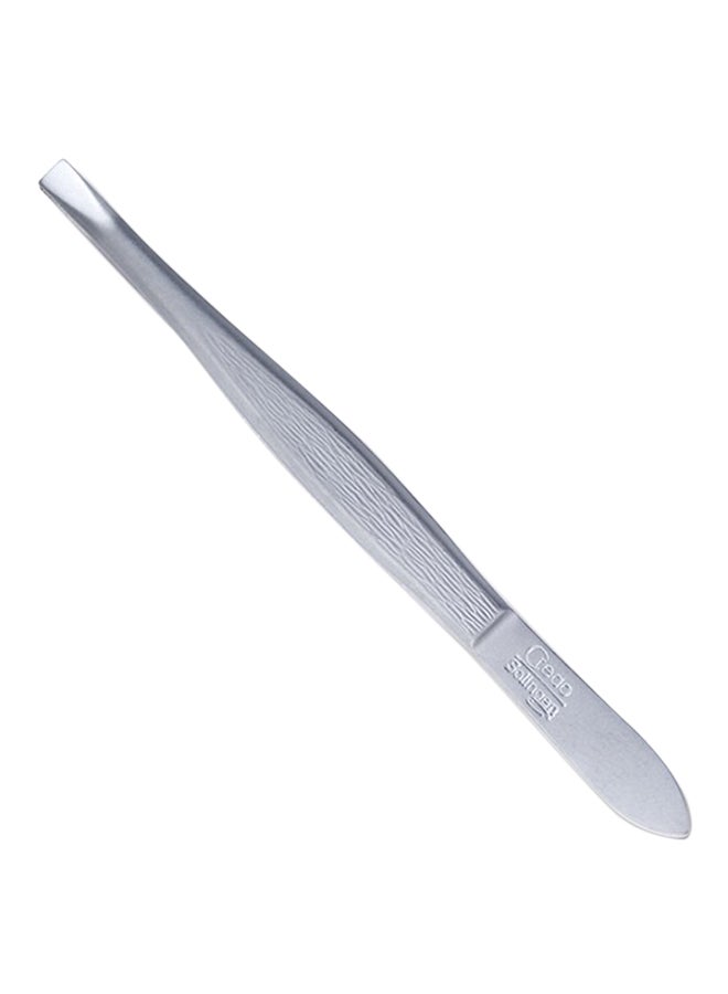 CREDO SOLINGEN - Straight Tweezer Silver 3inch - Image 1