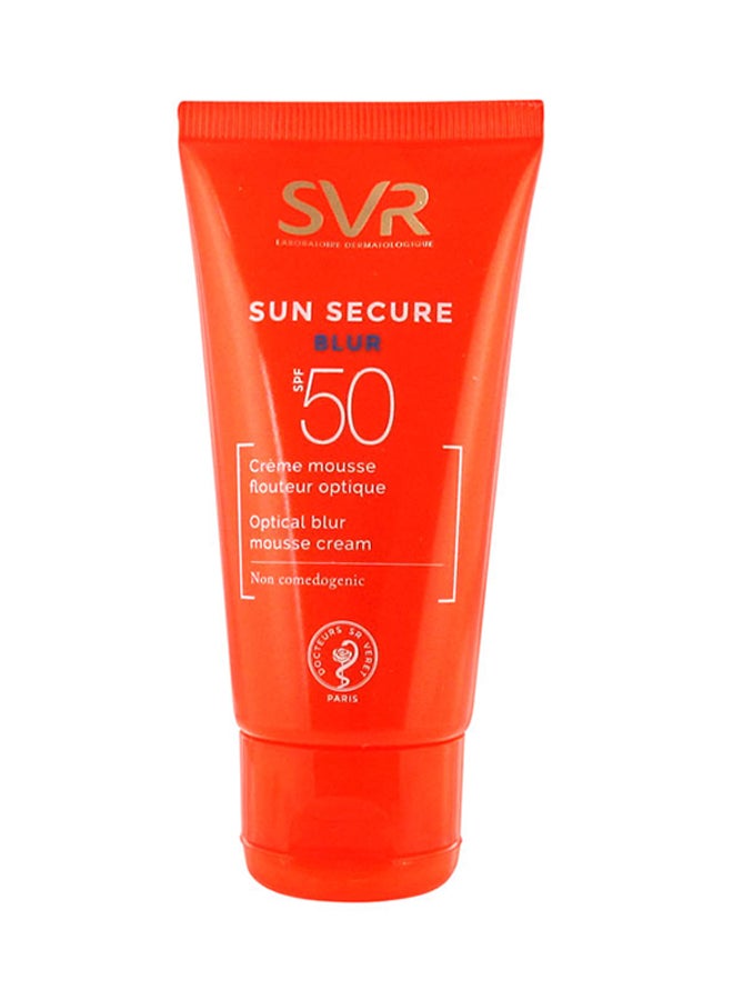 SVR - Sun Secure Optical Blur Mousse Cream SPF50 50ml - Image 1