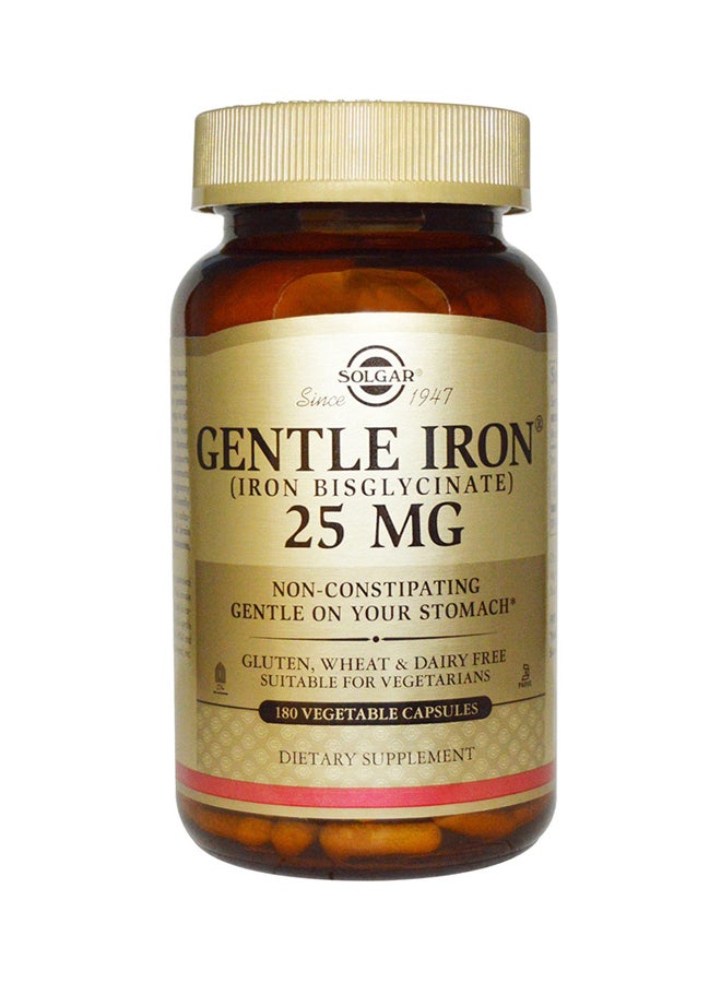 Solgar - 180 Capsules Gentle Iron Dietary Supplement - Image 1