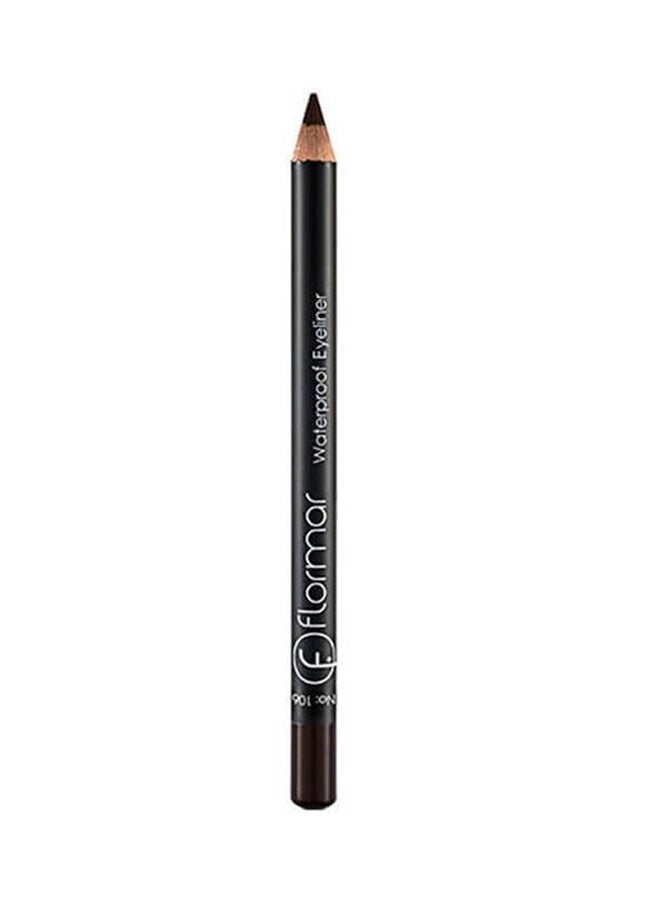 flormar Waterproof Eyeliner Pencil 108 Shiny Silver - Image 1