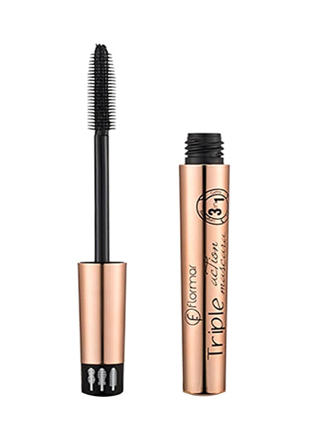 فلورمار ماسكارا تريبل أكشن أسود كلاسيكي