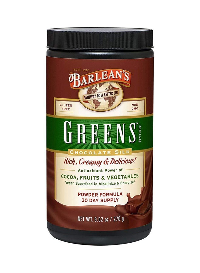 BARLEAN'S Chocolate Silk Greens Powder - Image 1