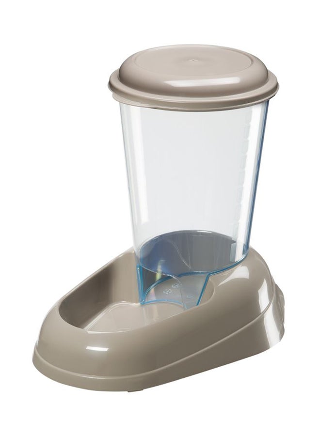 Ferplast Nadir Water Dispenser Drinker For Cat Beige/Clear 