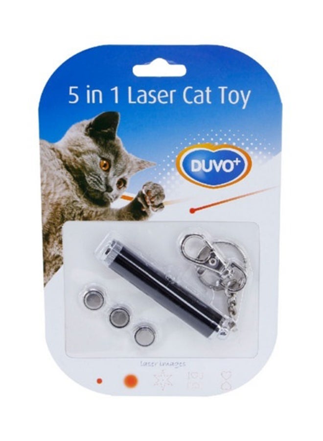 5-In-1 Laser Toy For Cat Multicolour