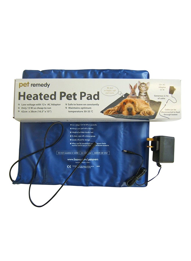 وسادة حرارية بجهد منخفض للحيوانات الأليفة أزرق