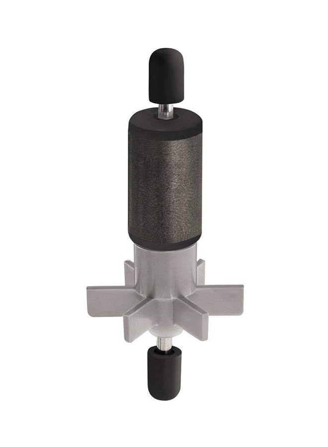 2-Piece Spare Impeller Set For Eccoflow 1000 Aquarium Pump Black/White