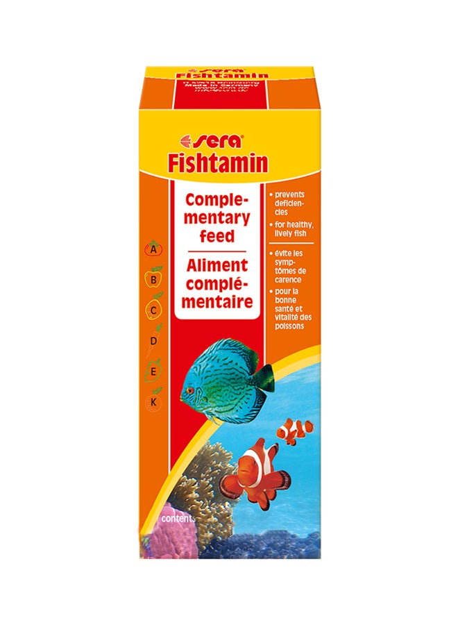 Sera Fishtamin Supplementary Vitamin Food For Fish 15ml