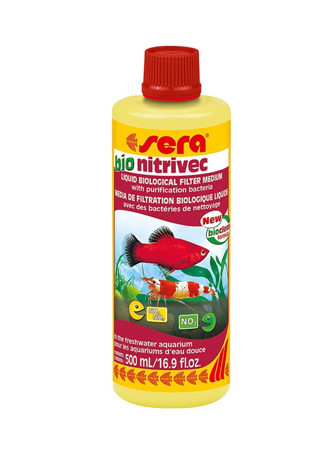 Sera Bio Nitrivec Aquarium Liquid Bio Filter Yellow 500ml