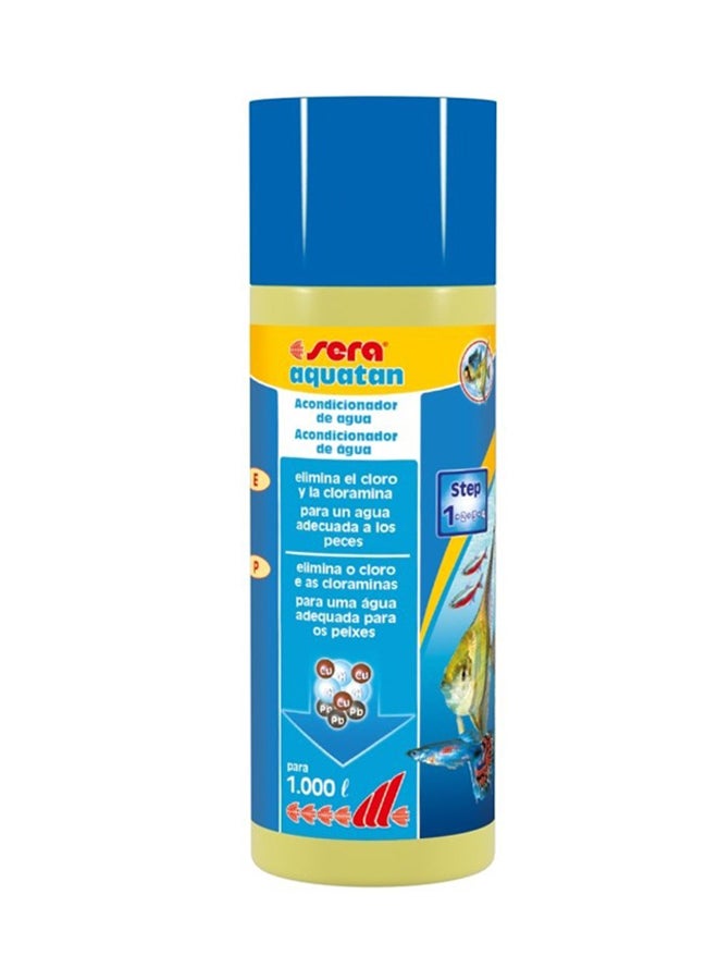 Sera Aquatan Water Conditioner Chlorine And Chloramines Remover Multicolour 250ml