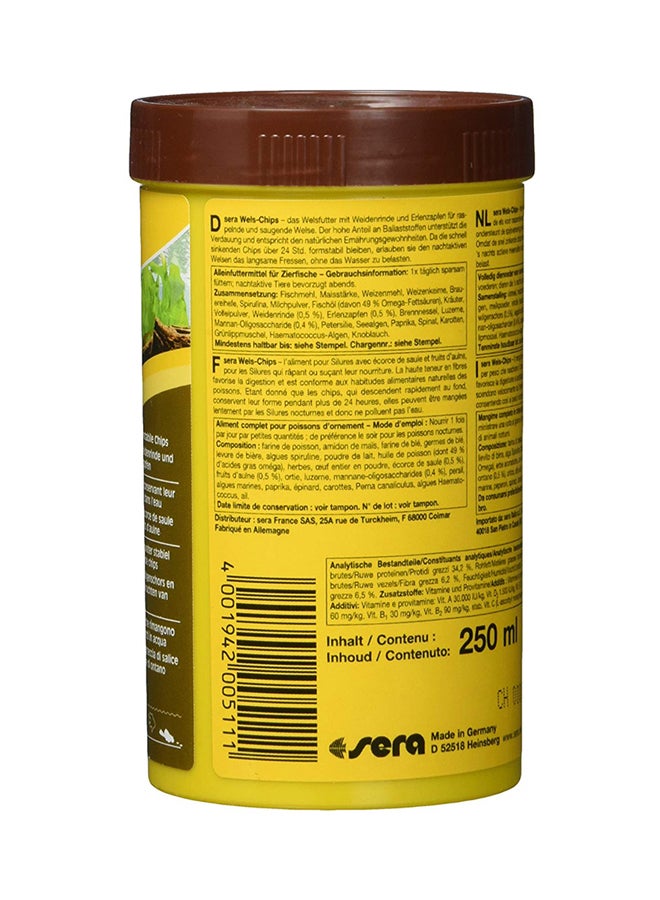 Sera Catfish Chips Nature Staple Food Without Dyes And Preservatives 250ml - Image 2