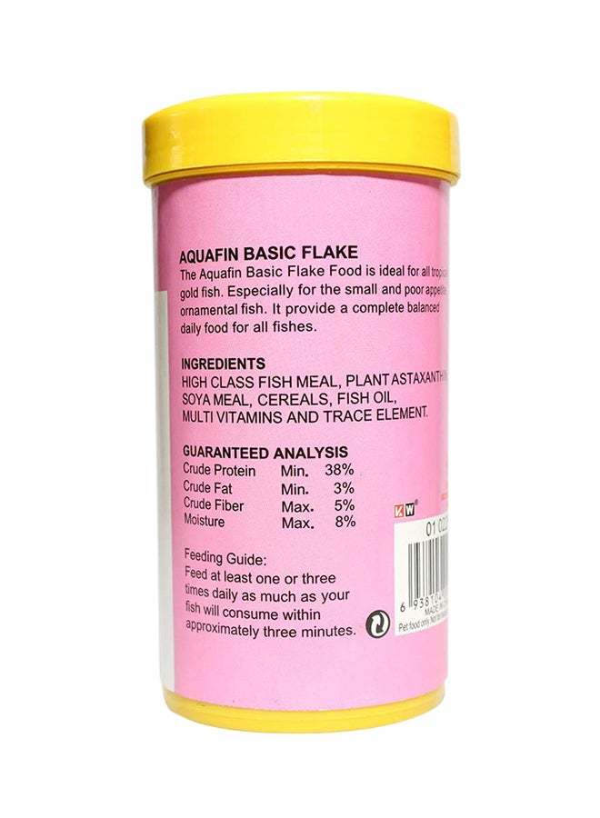AQUAFIN Basic Flake Food Daily Fish Diet Floating Type Food Multicolour 500ml  - Image 2