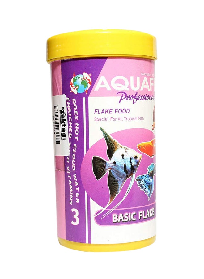AQUAFIN Basic Flake Food Daily Fish Diet Floating Type Food Multicolour 500ml  - Image 3