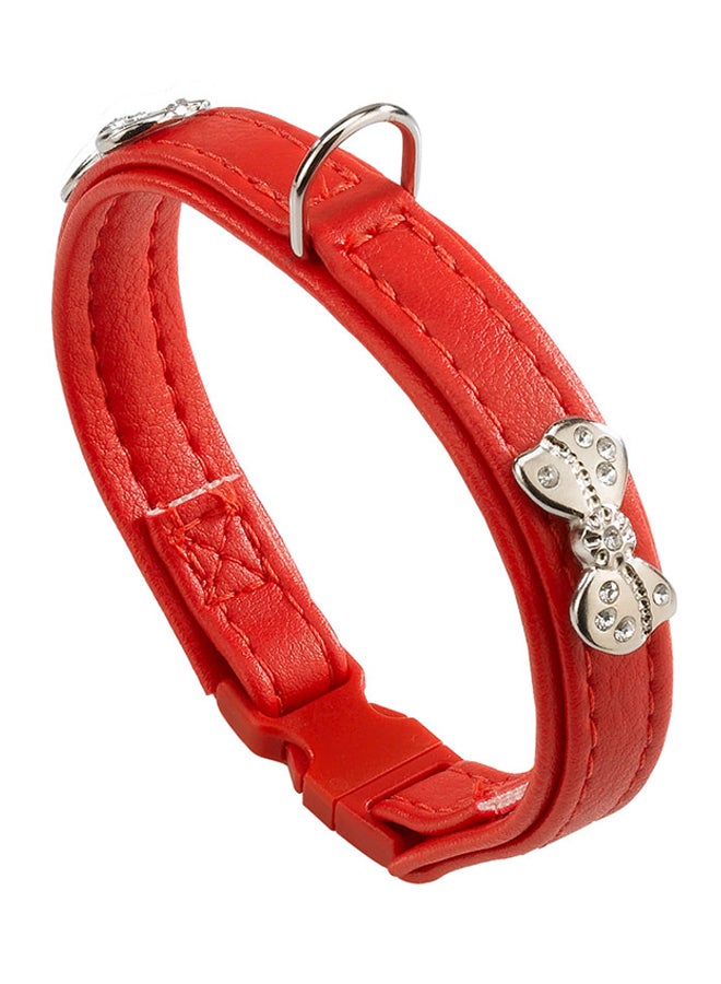Ferplast Bell Quick Buckle Neck Collar For Cat Red 