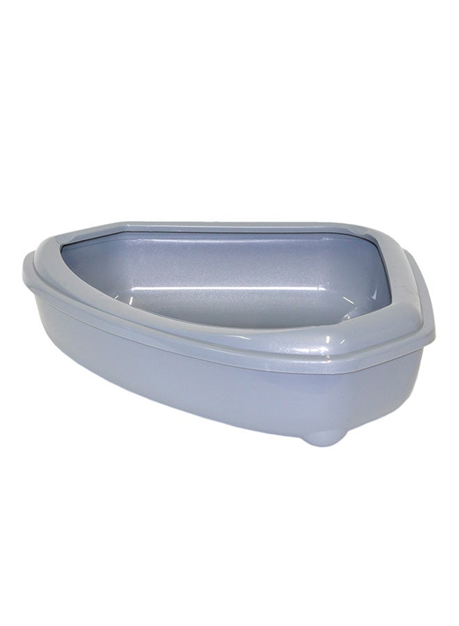 MODERNA Corner Tray Open Litter Toilet For Cat Assorted