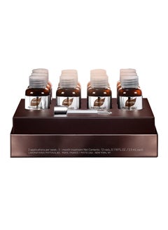 طقم مركز مستخلص من النباتات للعناية بفروة الرأس والشعر 12x3.5 ml