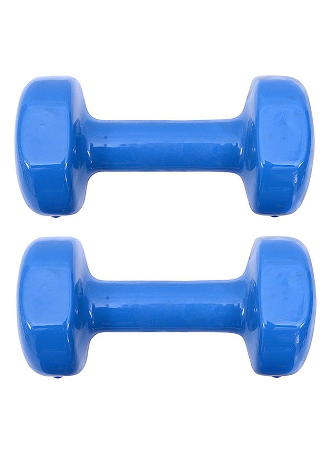 طقم دمبل برأس كلاسيكي من قطعتين 2x5 كغم - Image 2