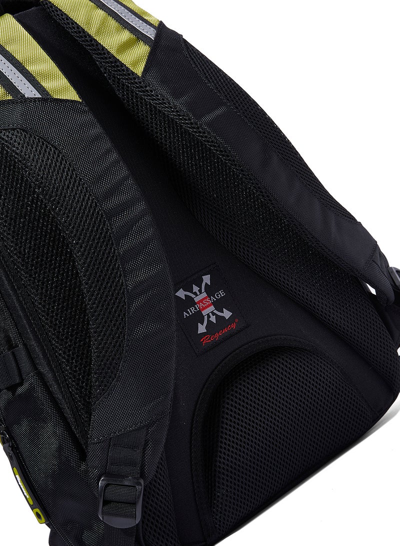 Regency Liv Adjustable Strap Backpack Black/Green - Image 3