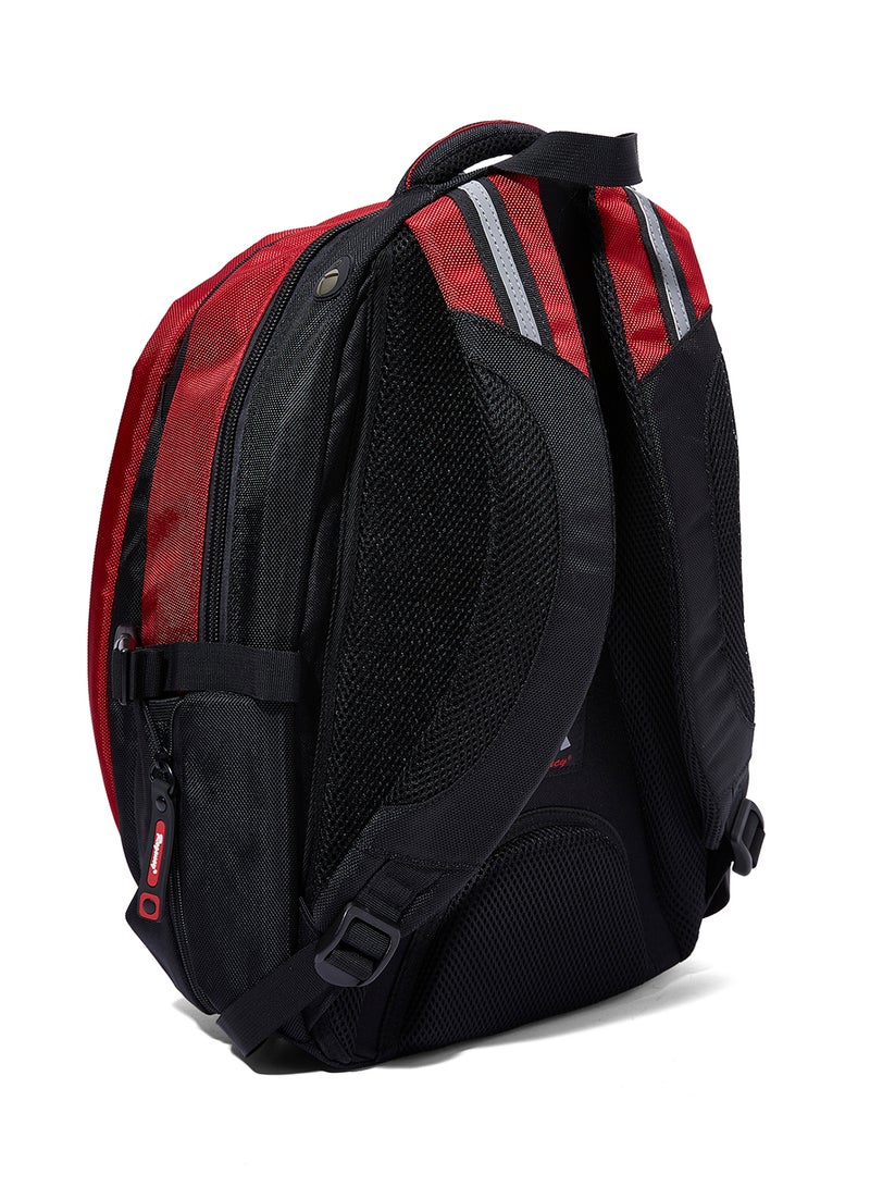 Regency Adjustable Strap Backpack Black/Red - Image 2