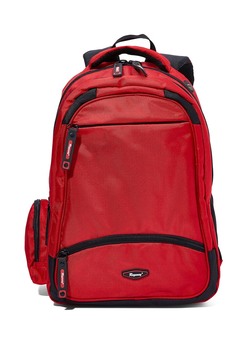 Regency - Liv Adjustable Strap Backpack Black/Red - Image 1