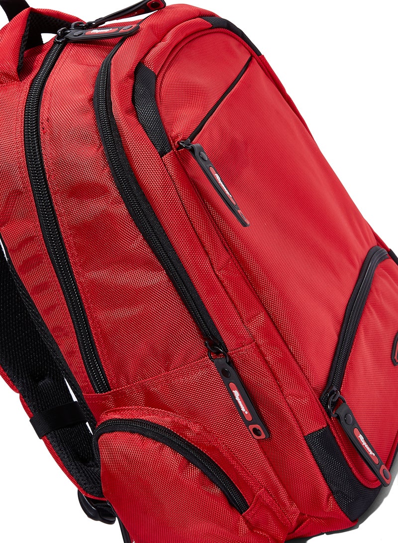 Regency - Liv Adjustable Strap Backpack Black/Red - Image 1