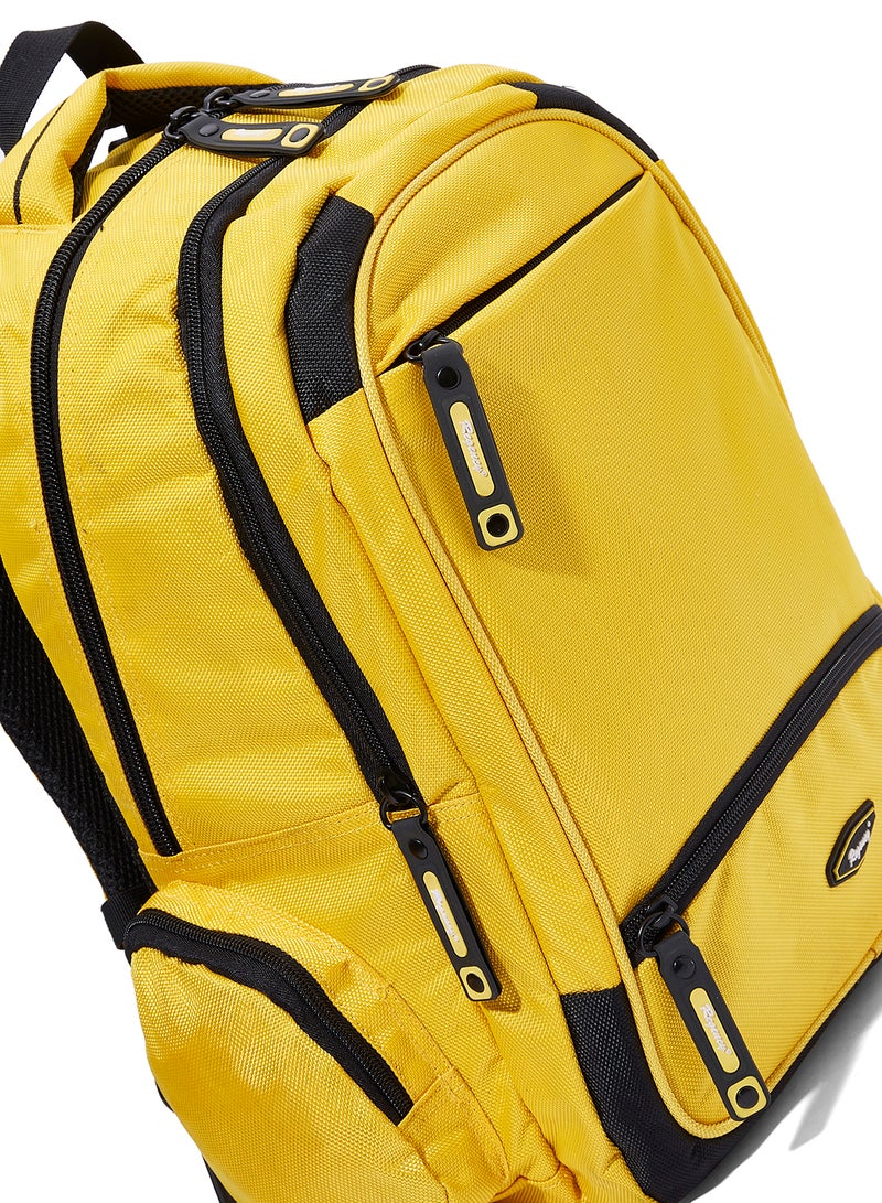 Regency Liv Adjustable Strap Backpack Black/Yellow - Image 4