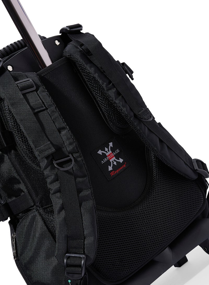 Regency Rev Adjustable Strap Trolley Backpack Black  - Image 3