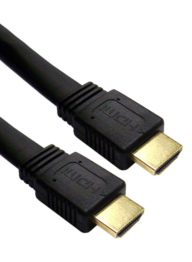3D HDTV Male To Male HDMI Cable Black 