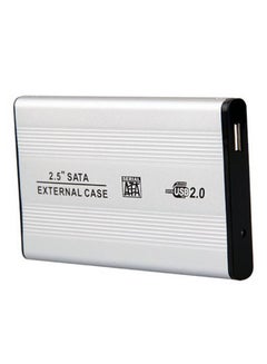 ماركة غير محددة حافظة محول مشغل قرص صلب خارجي USB 2.0 SATA فضي  - Image 1