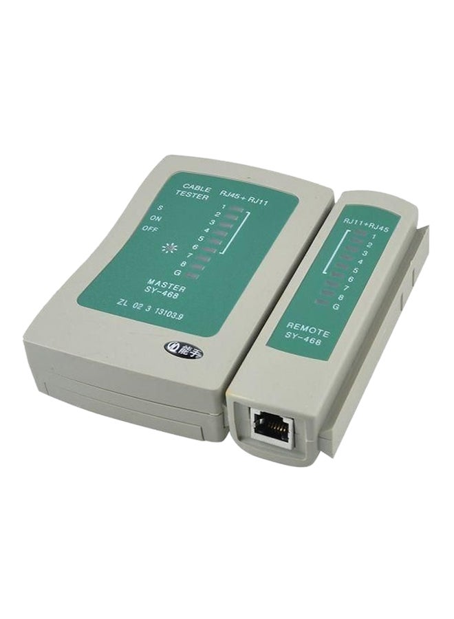 LAN Crossover Network Cable Tester White 