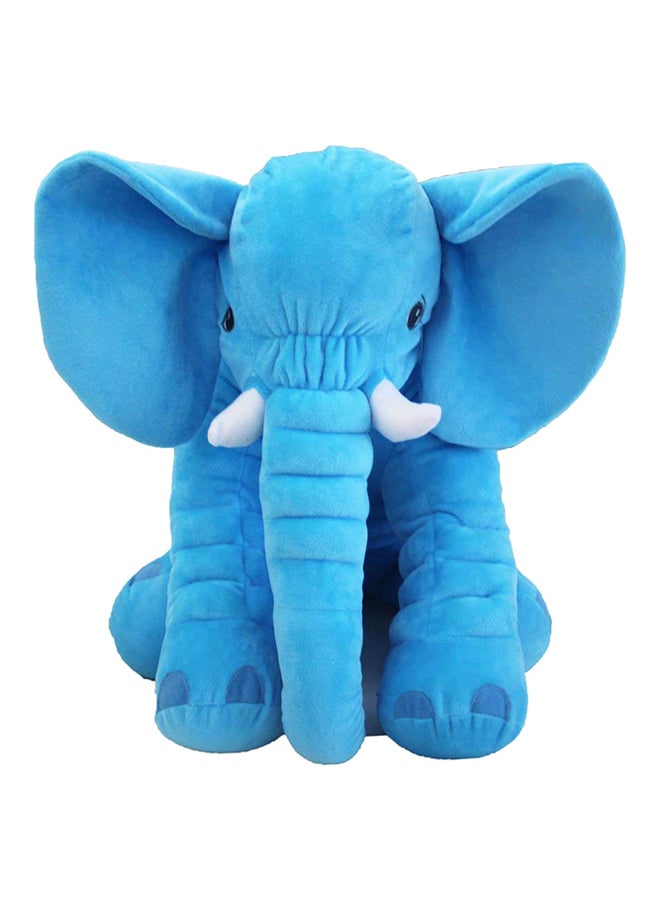 CABINA HOME Elephant Pillow Polyester Blue 30centimeter  - Image 1