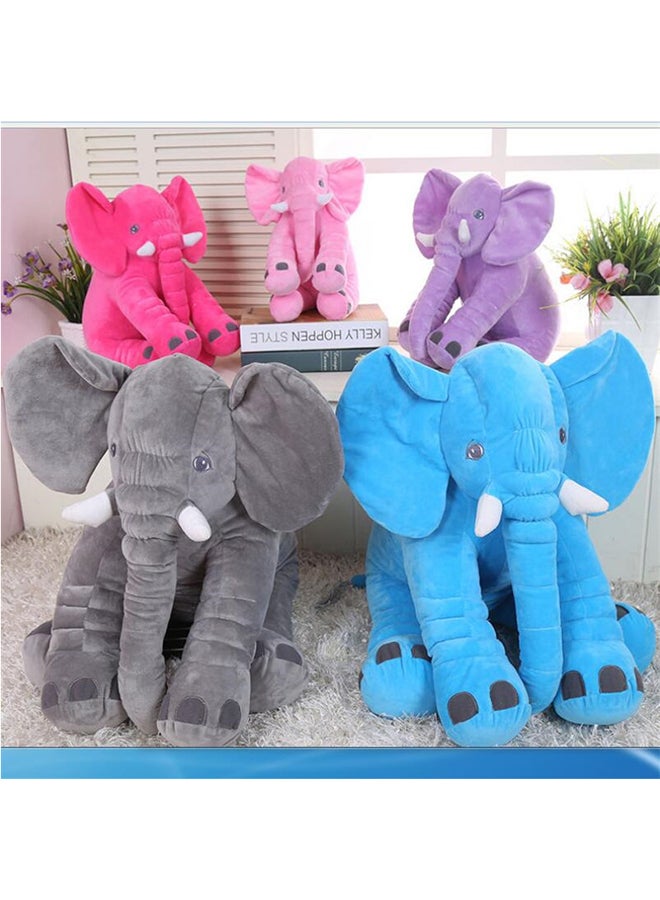 CABINA HOME Elephant Pillow Polyester Blue 30centimeter  - Image 3